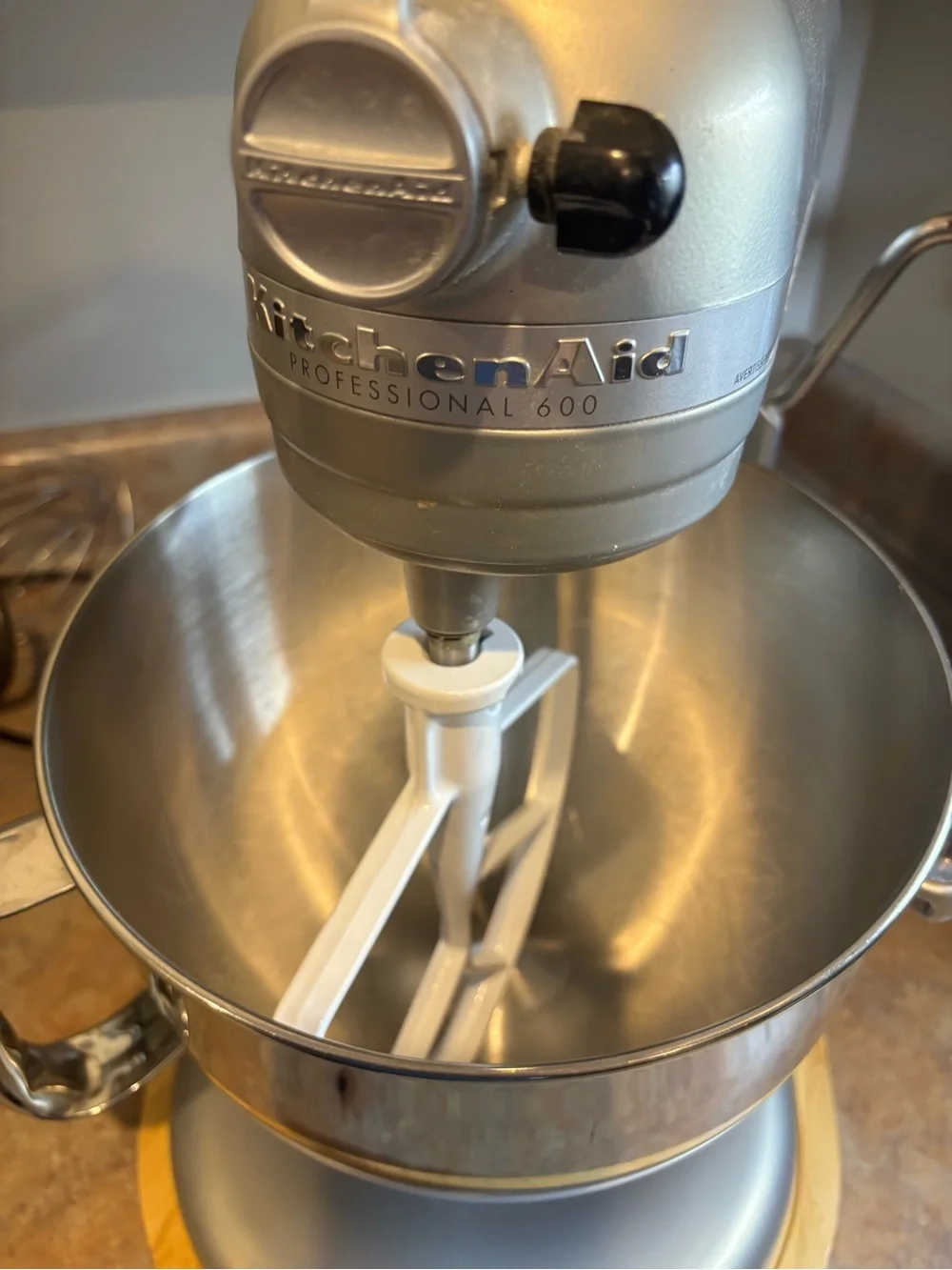 KitchenAid White Paddle Beater, Dough Hook & Wire Whisk Set